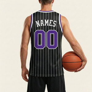 Maillot de basket-ball personnalisé de qualité supérieure, sublimé, sans manches, en mesh, pour équipes, clubs et entraînements, directement du fabricant - Product Image 2