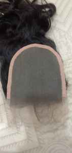 Remy brut vierge indien Temple cheveux fermeture 105g naturel ondulé/bouclé/droit pas cher prix de gros sud de l'Inde cheveux humains - Product Image 4