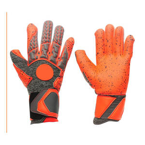 Guantes de Portero de Fútbol Profesionales de Alta Resistencia, Palma de Látex Grabado Antideslizante, Puño Elástico con Soporte - Product Image 1