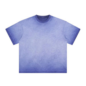 Fabricación al por Mayor de Camisetas para Hombre 100% Algodón, Cómodas, Lisas, de Cuello Redondo, Transpirables, de Secado Rápido y Personalizables - Product Image 6