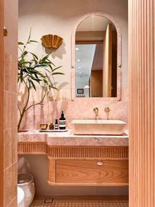 Rosa Dela <b>Marble</b> Natural Stone Polished/Honed 20mm Thick Big Slab High Quality Pink Dreamy Luxury Vanity Toilet Wall Countertops - Product Image 1