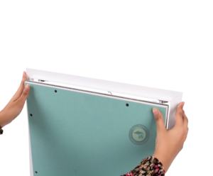 60x60cm Flush Mount Aluminum Access Panel for Gypsum <b>Ceiling</b> HVAC and Electrical Access - Product Image 4
