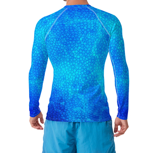 Custom Men's Rash Guard Compression Shirt Quick Dry Breathable Spandex/Polyester Gym Training Sportswear Long Sleeve Athletic - Product Image 2