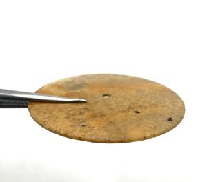 A K Gems - Esfera de Reloj de Lujo Clásica y Elegante Hecha a Mano con Piedra de Coral Natural, Personalizada, 37 mm, Corte Plano de 0,90 mm - Product Image 2