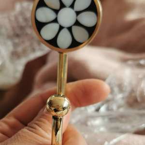 Support mural Art Déco en marbre naturel artisanal TCE, écologique, accessoire mural en pierre de qualité supérieure pour la maison, l'hôtel et la vente au détail - Product Image 5