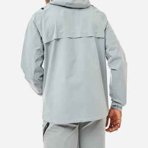 Ensemble court coupe-vent pour homme, style streetwear, en nylon avec patchwork - Product Image 6