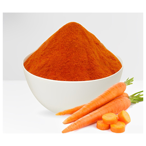 Poudre de carotte de qualité alimentaire, poudre de légumes frais et naturels pour les boissons santé et les smoothies - Product Image 4
