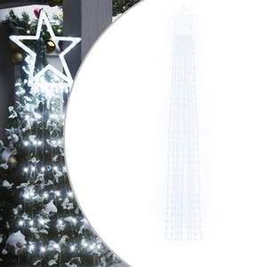 320 LED bianco freddo albero di natale luce 147.6 "categoria di prodotto luci di natale - Product Image 2