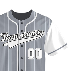 Maillot de baseball d'entraînement personnalisé avec logo, manches courtes, coupe confortable, tenue de club, service OEM en gros, uniforme d'équipe de baseball - Product Image 5