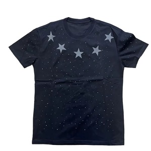 เสื้อยืดผู้ชายประดับเพชร ดีไซน์ใหม่มาแรง ขายดีที่สุด ขายส่ง เสื้อยืดผู้ชายประดับเพชร - Product Image 4