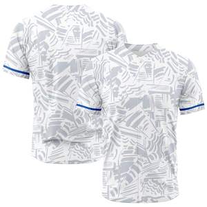 บริการออกแบบเสื้อเบสบอลแบบ ODM ตามสั่ง ขายส่งเสื้อเบสบอลแฟชั่นผู้ชายแบบเปล่า - Product Image 3