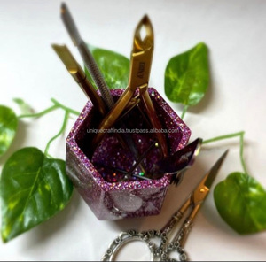 Portalápices moderno respetuoso con el medio ambiente para manualidades de resina, patrón artístico elegante para Decoración de cocina de oficina, regalo de exhibición de Año Nuevo chino - Product Image 2