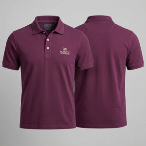 เสื้อยืดผู้ชายไซส์ใหญ่ ดีไซน์ใหม่ สีสันตามสั่ง ผ้าปิเก้คอตตอน 100% ระบายอากาศได้ดี เหมาะสำหรับใส่ในฤดูร้อน - Product Image 4