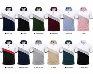 เสื้อโปโลผ้าฝ้ายระบายอากาศสำหรับผู้ชาย เสื้อโปโลสำหรับตีกอล์ฟแบบกำหนดเอง ผู้ผลิต OEM ODM ขายส่งจำนวนมาก โรงงานส่งออกเสื้อผ้า - Product Image 6