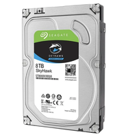 ST8000VX010 ST6000VX001 Original NEUF pour Seagate SkyHawk 8TB 6TB 3.5 pouces SATA 256 Mo de cache CMR Disque dur interne