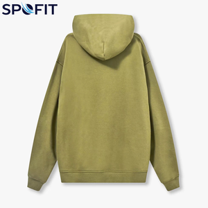 Sweat à capuche d'hiver pour hommes de haute qualité, style streetwear, pull-over, vente en gros, personnalisable, respirant, impression numérique, épaules tombantes, pour garçons - Product Image 6