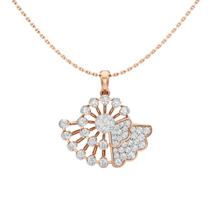Collar de Cadena en Oro Rosa con Cierre de Mosquetón, Joyería Fina - Product Image 1