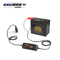 Testeur de batterie intelligent pour véhicule TAIWAN CALIBRE 12V LED avec surveillance par microprocesseur, affichage à 3 chiffres, indicateur de charge complète et protection