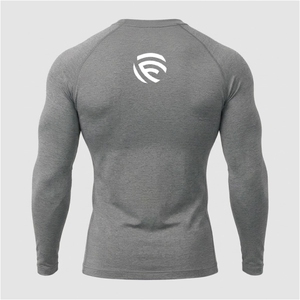 Camisetas de compresión de buena calidad al por mayor, camisetas de compresión para hombre de talla grande con impresión por sublimación de alta calidad - Product Image 3