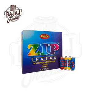 ด้ายเย็บผ้า ZIP Premium 135 เมตร ด้ายโพลีเอสเตอร์แข็งแรงสำหรับงานเย็บผ้าประจำวัน - Product Image 1