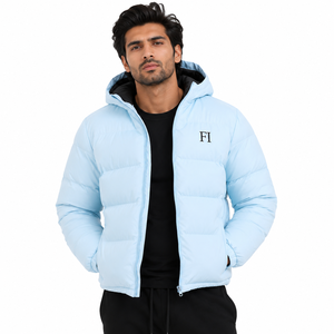 Chaquetas Acolchadas con Capucha para Hombre, Chaqueta de Invierno Acolchada, Chaqueta Casual para Exteriores, Fabricante al por Mayor, OEM, ODM - Product Image 1