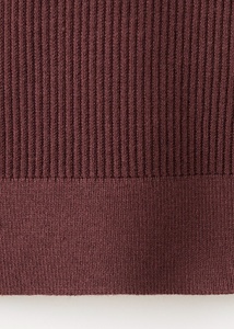 New Arrival Autumn Casual Women's Three Quarter Sleeve <b>Cardigan</b> <b>Sweater</b> Knit Jacquard Zipper Closure Nylon/Acrylic Front Logo - Product Image 6
