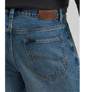 Nuevos shorts vaqueros vintage lavados para hombre, corte relajado, dobladillo sin rematar, estilo urbano, logotipo personalizado, venta al por mayor, jeans casuales de verano para hombre - Product Image 2