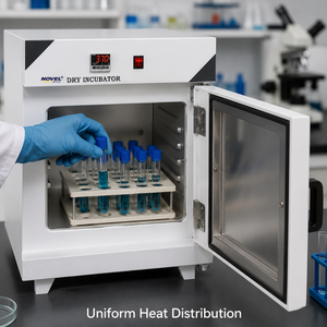 Incubateur numérique à bain sec |   Équipement de chauffage de laboratoire avec contrôle précis de la température pour les tests de recherche et les travaux sur les échantillons - Product Image 2