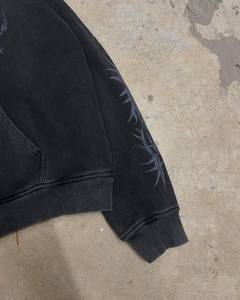 Vintage Heavyweight Men <b>Tracksuit</b> Sun Fade Printing Sweatpants & 100% Cotton French Terry Distressed Hoodie Casual Sweatwear Set - Product Image 5