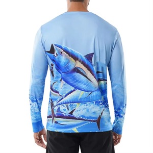 Camiseta de Pesca de Manga Larga de Alta Calidad con Protección Solar UPF50, Secado Rápido, Anti-UV, Rendimiento en Pesca - Product Image 4