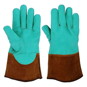 Guantes de Soldadura TIG de Alta Calidad, Cuero de Piel de Cabra, Resistentes al Fuego y a las Chispas, Protección para Manos y Brazos - Product Image 5