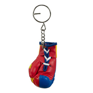 Porte-clés mini-gant de boxe à suspendre pour voiture en cuir artificiel, cadeau MMA, option de personnalisation de la taille et du design - Product Image 2