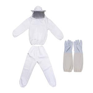 Beekeeping Suit with Fireproof Hood Hat Clothes Jacket Safety <b>Work</b> Wear Uniform Coverall <b>Waterproof</b> 3 Layer - Product Image 2