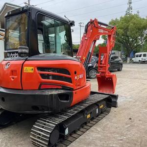รถขุดมือสอง Kubota KX155 KX163-5 ขนาด 7 ตัน 8.5 ตัน รถตีนตะขาบสำหรับงานก่อสร้าง สภาพดี - Product Image 1