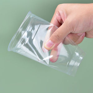 Wholesale 12oz 16oz Clear Party Takeaway Dessert PET Clear Bubble <b>Plastic</b> <b>Cup</b> Yogurt Smoothie <b>Cups</b> With Lid - Product Image 5