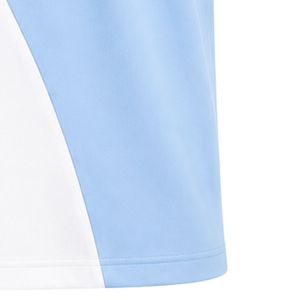 เสื้อโปโลสีขาวฟ้าอ่อน แขนสั้น คอปก สีตัดกัน สไตล์ลำลอง ชุดยูนิฟอร์ม เสื้อกีฬาแบบสั่งทำ - Product Image 4