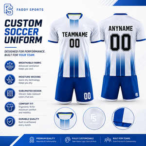 Custom Sublimation Soccer Jersey Breathable Quick Dry <b>Football</b> Uniform Set Wholesale Men's Team Training Sports Wear <b>Football</b> - Product Image 5