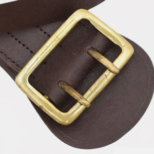 Cinturón Sam Browne Hecho a Medida con Correa Ajustable de Cuero Vacuno y Hebilla Segura, Estilo Casual para Ropa Clásica - Product Image 3