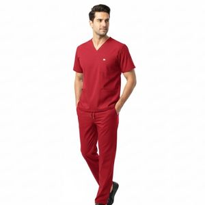 Uniforme Médico para Hombre, Traje Quirúrgico de Algodón, Uniforme de Doctor, Fabricante con Logotipo OEM, Uniformes Quirúrgicos de Alta Calidad Personalizados OEM - Product Image 1