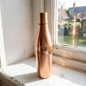 Professional Grade Pure <b>Copper</b> <b>Drinking</b> <b>Bottle</b> with Decorative Surface Premium Wellness <b>Bottle</b> for Wholesale Buyers <b>copper</b> Ware - Product Image 5