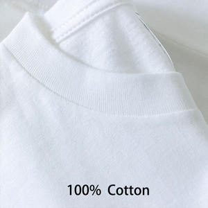 T-shirt en coton blanc pour homme, manches courtes, col rond, coupe classique, couleur unie, jersey décontracté, tricoté, teint uni, design simple - Product Image 6