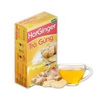 Produits du Vietnam, poudre de boisson instantanée au gingembre, poudre de jus 3 en 1, aliments et boissons, thé en gros