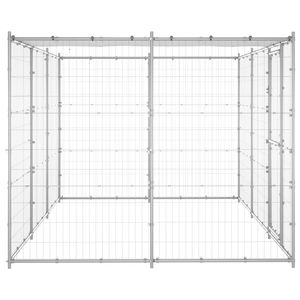 Robusta Cuccia per Cani 78.1 Ft2 in Acciaio Zincato Argento - Casette e Arredi per Animali Domestici - Product Image 4