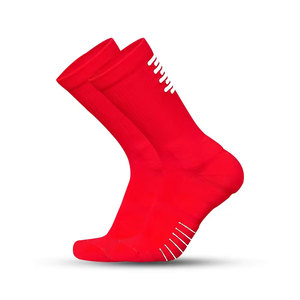 Athletic Crew <b>Socks</b> Solid Color Breathable Non-Slip Yoga <b>Socks</b> for Adults Winter Wear Polyester/Cotton <b>Black</b> White Red Burgundy - Product Image 3