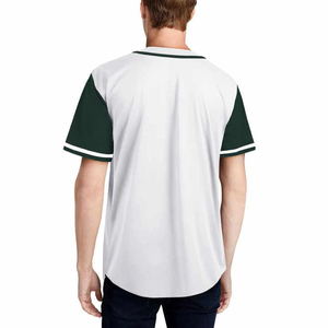 Camiseta de Béisbol Unisex con Diseño de Costuras Resistentes al Calor, Tejido Transpirable que Absorbe la Humedad, Color y Logotipo Personalizables - Product Image 2