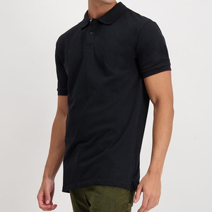 Camiseta Deportiva Casual de Manga Corta para Hombre, Ecológica, Clásica, con Cuello en Contraste y Bolsillo, 100% Poliéster, Color Sólido - Product Image 4