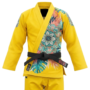 Kimono de compétition de Jiu-Jitsu brésilien (BJJ) en tissu perlé de luxe, uniforme personnalisé OEM, fabricant pakistanais d'arts martiaux - Product Image 5