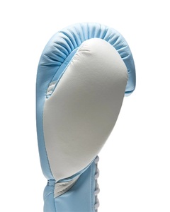 Gants de boxe en cuir PU légers et durables, fermeture à lacets, séchage rapide, évacuation de l'humidité, personnalisables pour l'entraînement des adultes unisexes - Product Image 5