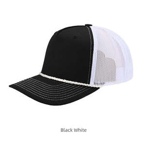 Gorras Trucker Personalizadas al por Mayor, Gorras Snapback de Malla con Emblema de Goma, Gorra de Espuma de 5 Paneles para Marcas Minoristas de Estilo de Vida, Pedidos al por Mayor - Product Image 3