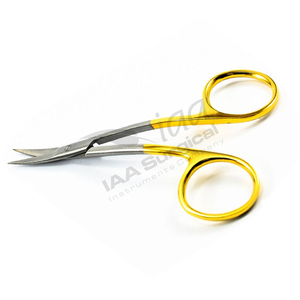 Tijeras para vendajes de Pakistán, instrumento médico quirúrgico profesional, tijeras para iris para uso quirúrgico y dental, hechas a mano - Product Image 3